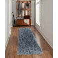 thumbnail image 2 of Linon Home Décor New Flokati Area Rug Collection, Denim Blue, 2.33 x 8.5, 2 of 5