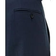 thumbnail image 4 of Armani Mens Modern Fit Woven Birdseye Dress Pants Slacks, Blue, 30W x 31L, 4 of 6