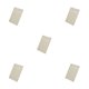 thumbnail image 1 of sweethay Cubierta de cavidad de trémolo de 6 agujeros de plástico resistente al desgaste placa trasera impermeable golpeador de guitarra Type2 NO2, 1 of 6