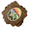 thumbnail image 2 of Carolines Treasures SS8267FC Weimaraner Foam Coaster Set of 4 3 1/2 x 3 1/2 multicolor, 2 of 3