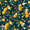 Blue Lemons, variant on Yayeee Faucet Mat for Kitchen Sink 14.7" Diatomite Long Splash Guard Pad, Blue Floral Lemons