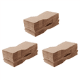 thumbnail image 1 of 300PCS Square Bottom Food Paper Bags Kraft Paper Bags Breakfast Paper Bags for Food, 1 of 8