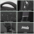 thumbnail image 3 of Mochila Paude para hombre y mujer con portátil de 15,6 pulgadas, color negro, 3 of 7