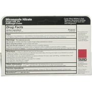 Miconazole Nitrate 2% Antifungal Cream 1 oz (Pack of 6)