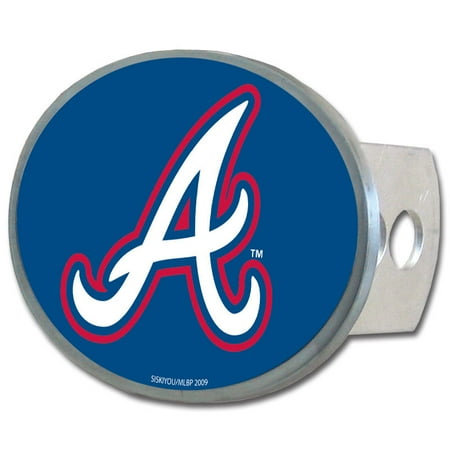 Atlanta Braves Official MLB Oval Hitch Cover by Siskiyou 202025