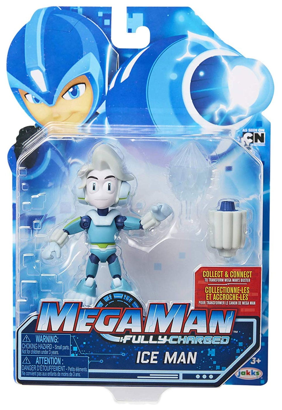 Mega Man Fully Charged Series 1 Ice Man Action Figure