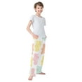 thumbnail image 4 of FORMRS Kids Pajama Pants with Pockets Size 6-8Y Boys Lounge Sleep Bottoms, Cute Gummy Bears Pattern, 4 of 8