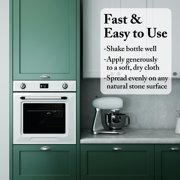 Goddards Granite & Marble Spray Polish - Clean and Shine Countertops, Tile, and Stone with Carnauba Wax - Water Stain Protection, 23oz