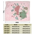 thumbnail image 4 of XMXY Fleece Throw Blanket for Couch, Cartoon Frog Cottagecore Mushroom Lightweight Plush Fuzzy Cozy Soft Bed Blankets and Throws for Sofa, 80"x60" inches, 4 of 8