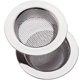 thumbnail image 3 of 2 piece sink strainer, fits most kitchen sink drain baskets, upgraded double wall kitchen sink strainer (4.5 inch)., 3 of 3