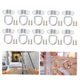 thumbnail image 4 of AURARMLET 10Pcs Trailer D Rings Heavy Duty Galvanized Iron Protective Hardware D Rings for Trucks, 4 of 8