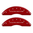 thumbnail image 2 of MGP Caliper Covers - Brake Caliper Covers 2006-2013 Chevrolet Corvette (Big Brake Only) - Front and Rear Set - Red, 2 of 10