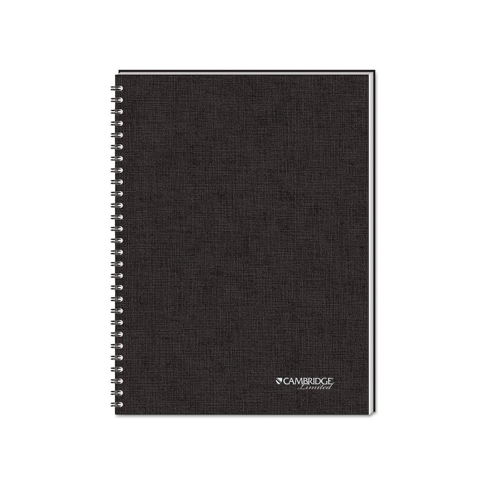 Branded Mead Cambridge Wirebound Business Notebook, 5in x 8in, 80