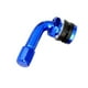 thumbnail image 3 of La Extensión De La Válvula De La Válvula Del Neumático De La Motocicleta Azul / Plata Vierte El shamjiam Vástago de válvula de neumático, 3 of 8