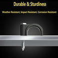thumbnail image 3 of 400pcs Cable Nail Clips with Storage Box, 4 Size (4/6/8/10mm) Durable Round Nails Cable Clips, Wire Tidy Clips Pins Cable Tacks for Ethernet, Electrical Cables, Wires, Black, 3 of 8