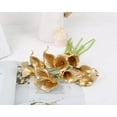 thumbnail image 2 of Gold Flowers, Gold Calla Lilies Artificial Flowers for Decoration for DIY Wedding Bouquets Centerpieces Bridal Shower Party Home Flower Arrangement Decorations (Golden), 2 of 5