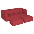 thumbnail image 1 of SoftZone® Flip-Flop Couch - Red, 1 of 3