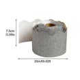 thumbnail image 2 of School Classroom Trim Decoration - Burlap Scalloped Bulletin Board Border for Office, 2 of 2