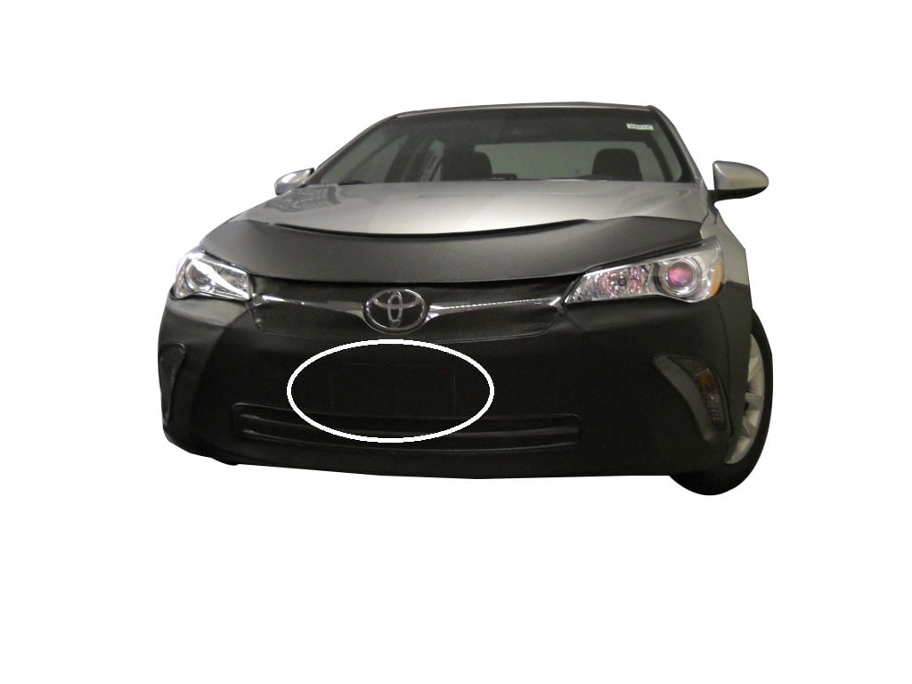 Car Mask Bra Fits Toyota Camry SE Incl. V6 Lebra 2 piece Front End Cover Black Hybrid SE models XSE 