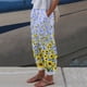 thumbnail image 1 of WILLBEST Pantalones Casuales de Lino Ligeros para Mujer, Cintura Alta con Bolsillos, Cómodos, Blancos, Holgados, para Uso Diario. Chica, 1 of 3