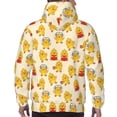 thumbnail image 7 of Lsque Cute Chicken Pattern Casual Men's Hoodie,Hooded Sweatshirt with Kangaroo Pocket,Pullover Hoodie-4X-Large, 7 of 7