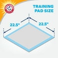 thumbnail image 5 of Arm & Hammer for Dogs Puppy Training Pads, 200ct | Odor Control, Leak-Proof Puppy Pads, 5 of 14