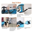 thumbnail image 5 of 4-5 Person -Up Camping Tent, Setup Family Tent with 2 Mosquito Nets Windows, Portable for Hiking, Backpacking & Outdoor Adventures, Waterproof & Windproof--Blue, 5 of 6