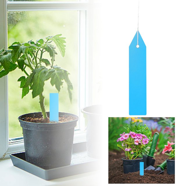 JJKBVCLO 100pcs Plastic Labels Garden Labels Flower Gardening Labels Ground Labels