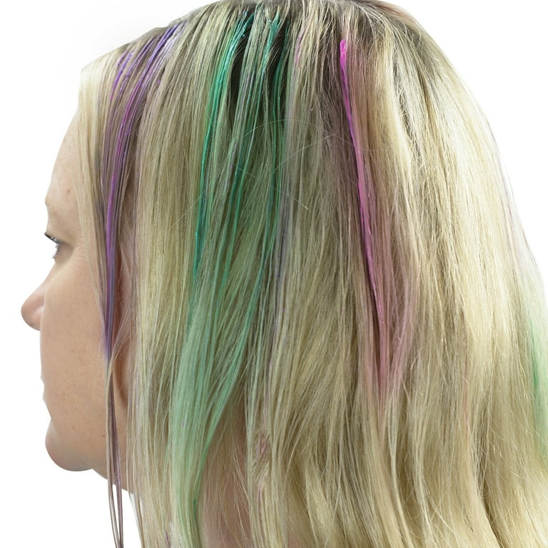 Unisex DIY 3 Hair Dye Comb Kit Temporary Color Cream Green Purple Pink Highlight Unisex DIY 3 Hair Dye Comb Kit Temporary Color Cream Green Purple Pink Highlight
