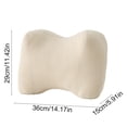 thumbnail image 3 of Homekingdee Office Chair Lumbar Support Cushion - Polyester Back Support Pillow for Prolonged Sitting and Posture Correction, 3 of 6