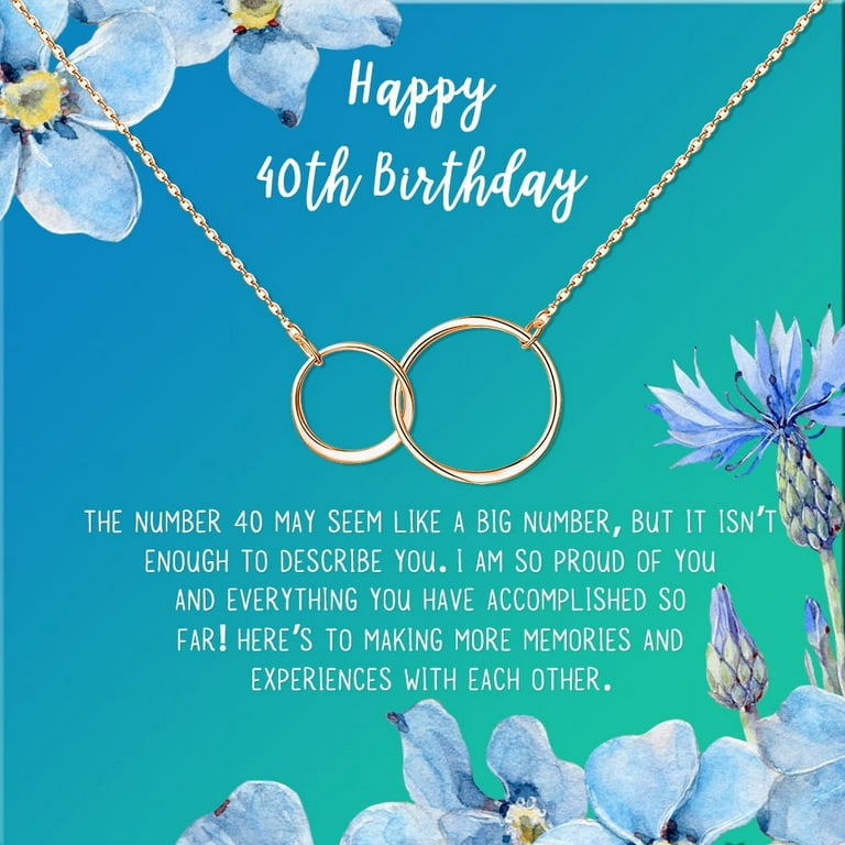 40th birthday jewelry ideas for wife deals