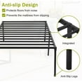thumbnail image 4 of NiamVelo 18" Twin Size Metal Platform Bed Frame Heavy Duty Mattress Foundation with Under Bed Storage Space, 4 of 8