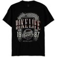 thumbnail image 1 of Camiseta gráfica Ecko Unltd. Bike Life para hombre negra extragrande, 1 of 1