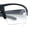 Black Grey, variant on ANSI Z87.1 Safety Glasses Clear Lens Lightweight Protective Eyewear UV400 Impact Resistant Wraparound Design Black Blue