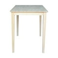 thumbnail image 3 of International Concepts Unfinished 36" Solid Dining Table with Shaker Legs, 3 of 6