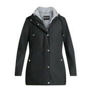 Big Chill Womens and Womens Plus 3 in 1 Systems Jacket with Hood, Sizes S-3X