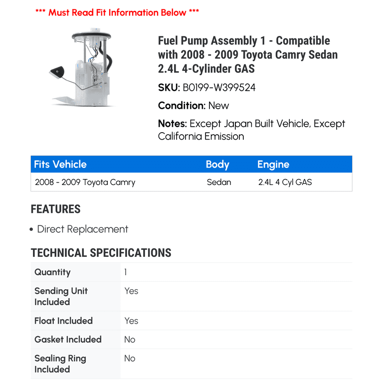 Ignition Coil Kit 4 - Compatible With 2000 - 2008 Toyota Corolla 1.8L 4
