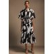 thumbnail image 1 of Vestido largo bellabarnetten Jacqueline con estampado floral de manga corta, 1 of 6
