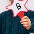 thumbnail image 2 of 2 Pcs White Board Mini Handheld Holding Sign Star Style Student, 2 of 6