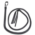 thumbnail image 4 of Látigo negro de piel sintética – 61' accesorios de disfraz tejidos látigos – 1 pieza de cuero de vaca para caballo, 4 of 4