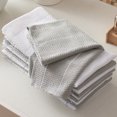 thumbnail image 5 of Mainstays Dobby Rice Weave Kitchen Towels, 15"x25", Set of 10, Soft Silver, 5 of 5