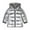 Silver, variant on 1 to 8Y Toddler Girls Boys 3D Dinosaur Hooded Puffer Jacket Autumn Winter Coat Kids Zipper Up Outwear Warm Clothes