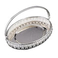 thumbnail image 2 of veasfak Fruit Tray with Handle Creative for Household Cupcake Display Birthday Party Oval, 2 of 9