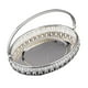 thumbnail image 2 of Bandeja decorativa de metal para postres con diseño grabado. Plato para dulces y frutas. Oval, 2 of 9