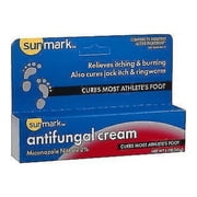 Sunmark Athletes Foot Antifungal Cream 1 oz, 4 Count