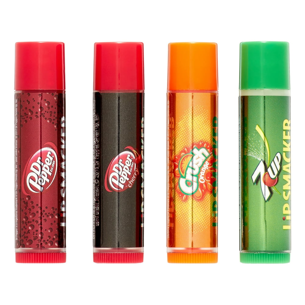 Lip Smacker Dr Pepper Holiday Lip Balm Set, 4 Count