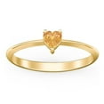 thumbnail image 2 of Bague Pierre de Naissance Cœur - Citrine (Novembre), 2 of 6