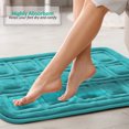 thumbnail image 2 of Bath Mat Rug 3 Piece Set, Large, Small and Contour Bathroom Rug Set, Non-Slip Memory Foam Bathroom Bath Rugs, 2 of 6