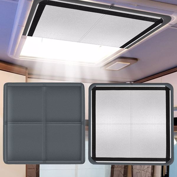 RV Skylight Cover Insulate Your Roof Vent with 16 x 16 RV Vent Shade
