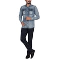 thumbnail image 3 of Men's Casual Shirt GRANDING TINT DENIM, 3 of 3